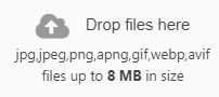 drop files here