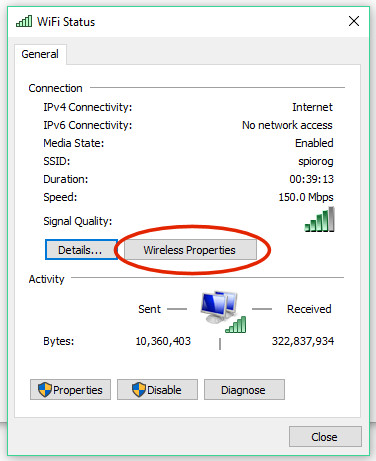 Reveal your Wi-Fi password