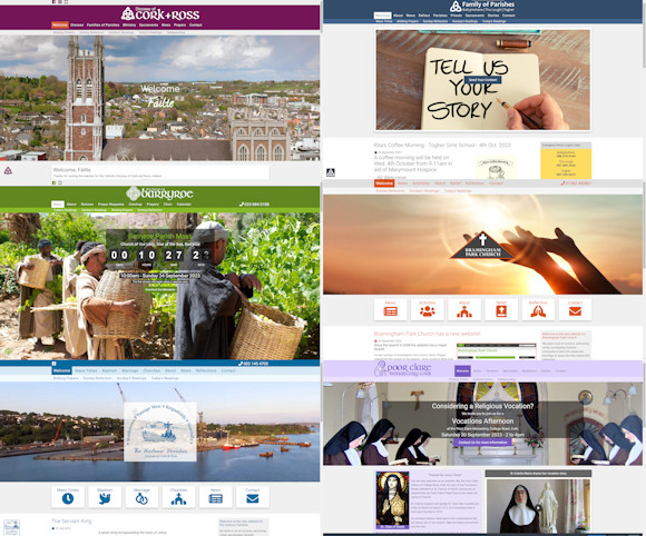 A smart website solution for your Church, Parish or Family of Parishes